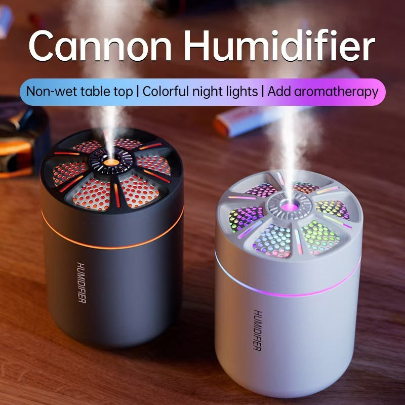 Car Mute Portable Large Spray Ambience Light Humidifier
