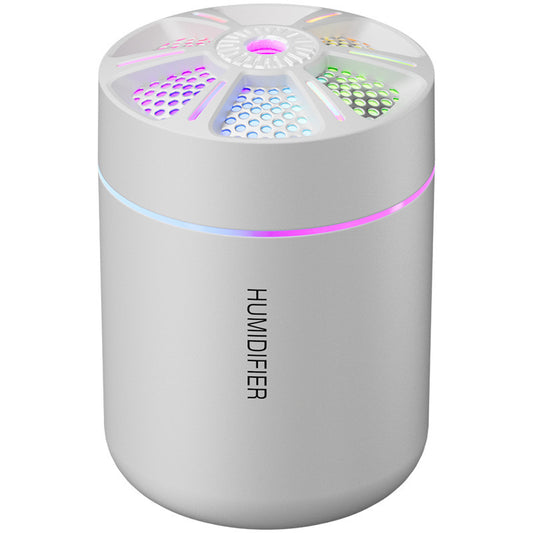 Car Mute Portable Large Spray Ambience Light Humidifier