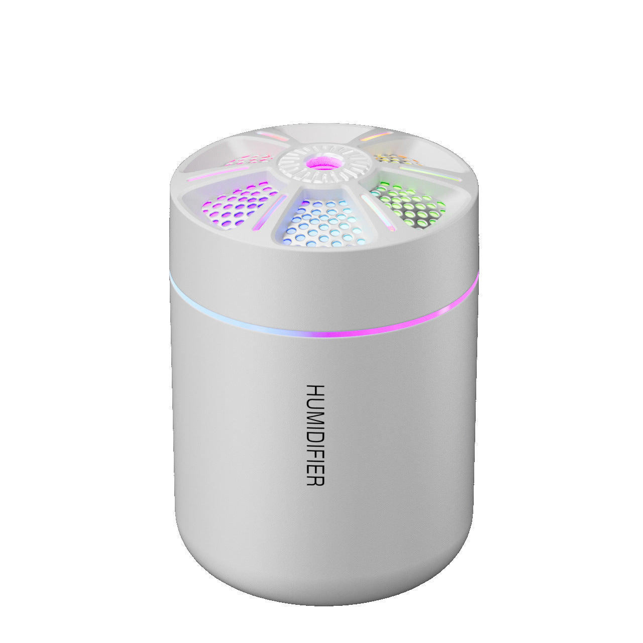 Car Mute Portable Large Spray Ambience Light Humidifier